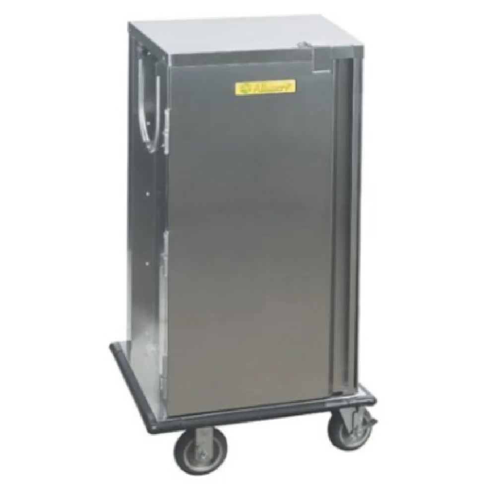 Alluserv TC12-14 32 Inch Stainless Steel Meal Tray Delivery Cart with Pull-type Door Alluserv TC12-14 32 Inch Stainless Steel Meal Tray Delivery Cart with Pull-type Door