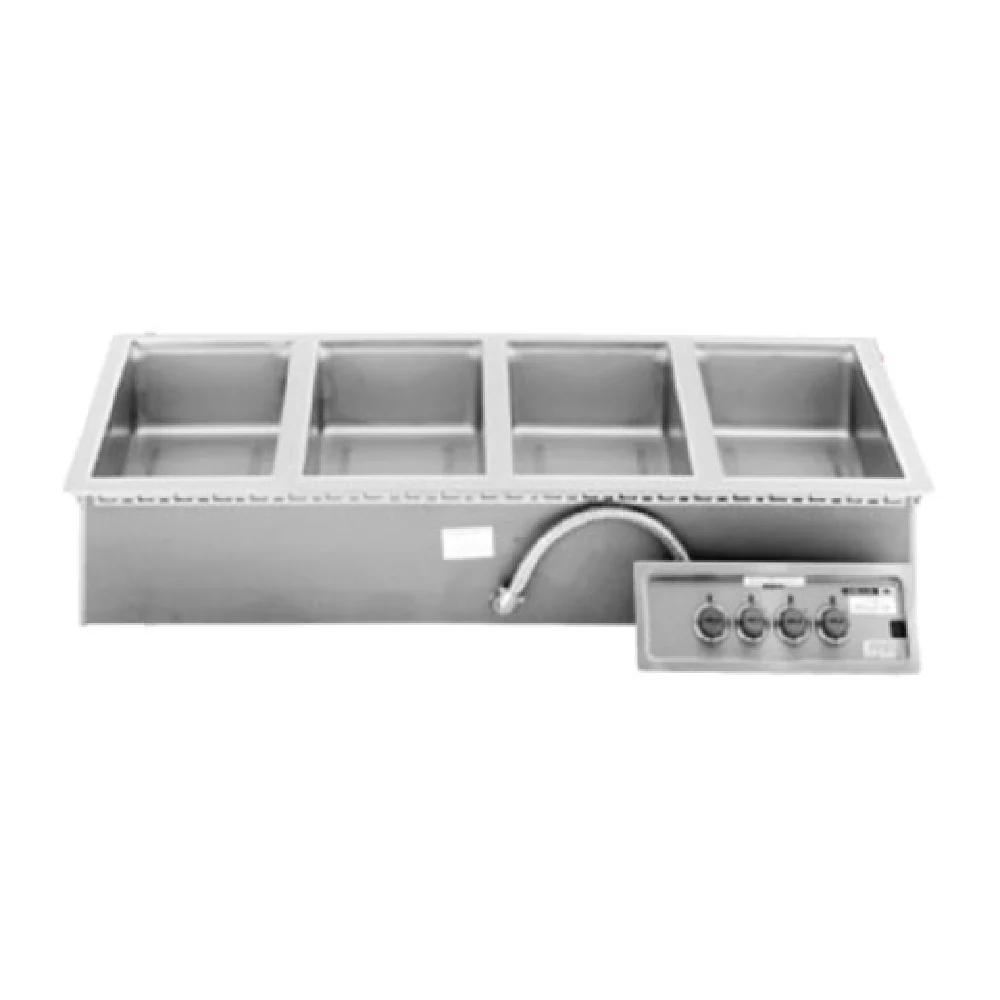 Wells MOD-400 57 Inch Electric Food Warmer Top-mount Built-in with Wet to Dry Operation