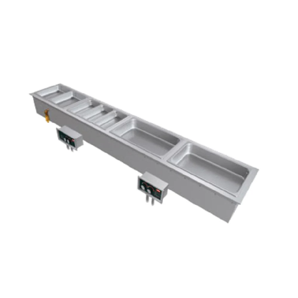 Hatco HWBI-S2D_240/60/1 45 Inch Drop-In Electric Hot Food Well With Drains Hatco HWBI-S2D_240/60/1 45 Inch Drop-In Electric Hot Food Well With Drains