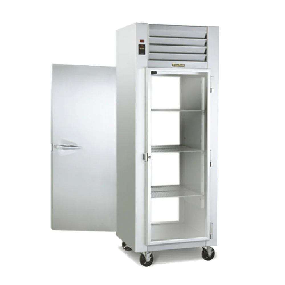 Traulsen G17014P 29 Inch Pass-thru Refrigerator Self-contained 1 Section with Glass Doors Traulsen G17014P 29 Inch Pass-thru Refrigerator Self-contained 1 Section with Glass Doors