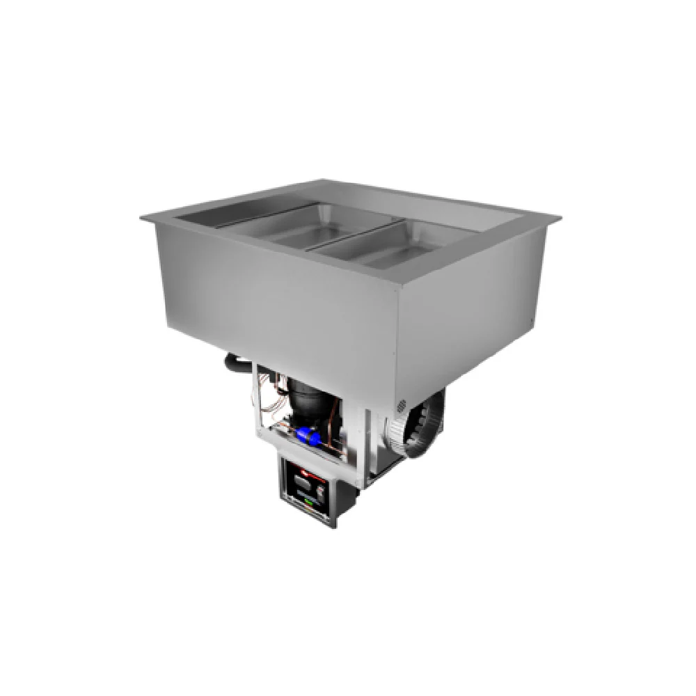 Hatco CWBP2290-QS 32 Inch Drop-In Refrigerated Well Top Mount 2 Pan Size Stainless Steel Hatco CWBP2290-QS 32 Inch Drop-In Refrigerated Well Top Mount 2 Pan Size Stainless Steel