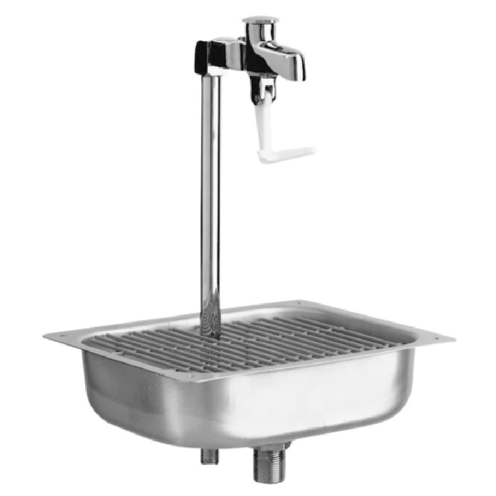 Fisher 83895 Glass Filler Station Drop-in Push Back Stainless Steel with Drain Fisher 83895 Glass Filler Station Drop-in Push Back Stainless Steel with Drain