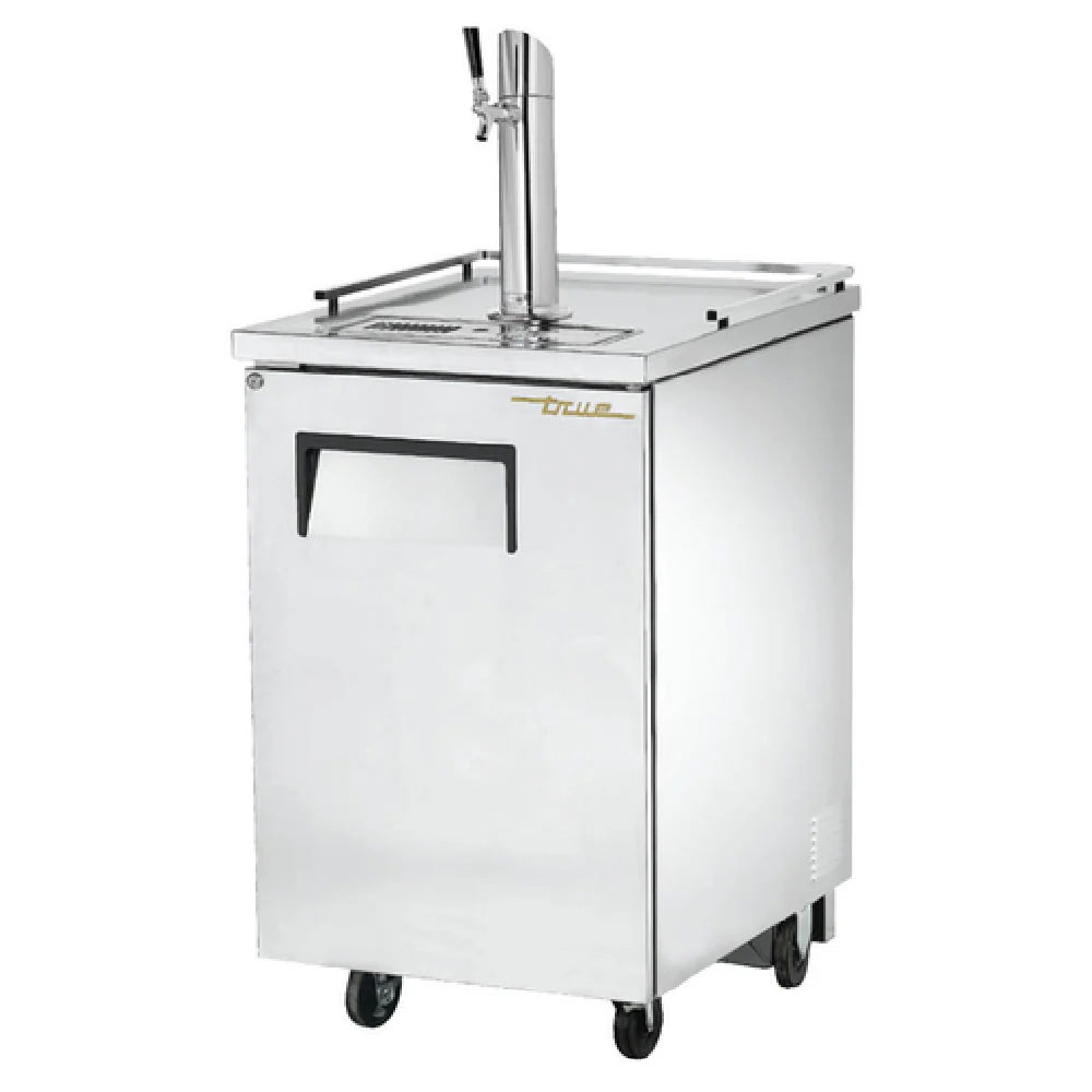 True Refrigeration TDD-1-S-HC 23-1/2 Inch Draft Beer Cooler with Locking Door True Refrigeration TDD-1-S-HC 23-1/2 Inch Draft Beer Cooler with Locking Door