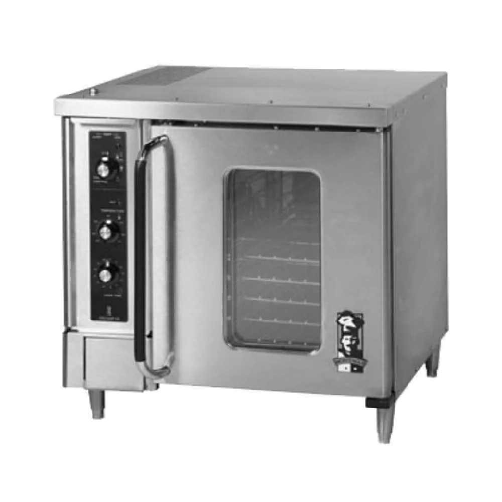 Montague Company EK8(O)A 30 Inch Electric Convection Oven Stainless Steel with Thermostatic Controls