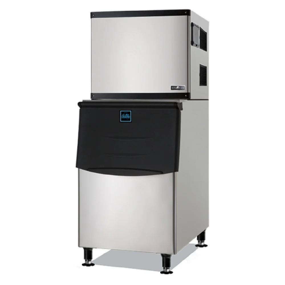 Spartan SMIM-1000 Air-cooled Ice Maker with Bin Cube Style 386 Lb/Day