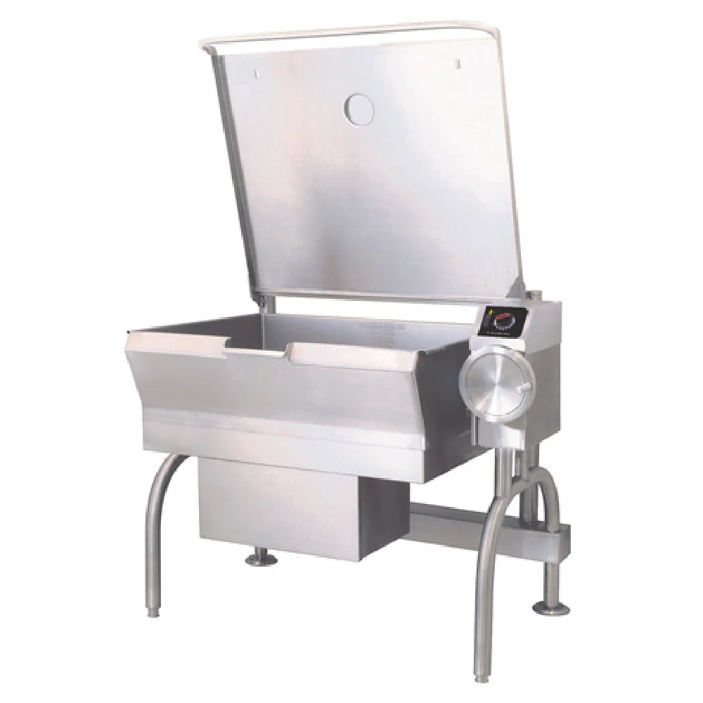 Cleveland SGL40T1_NAT 49 Inch PowerPan Gas Tilting Skillet 200000 BTU with Manual Tilt Cleveland SGL40T1_NAT 49 Inch PowerPan Gas Tilting Skillet 200000 BTU with Manual Tilt