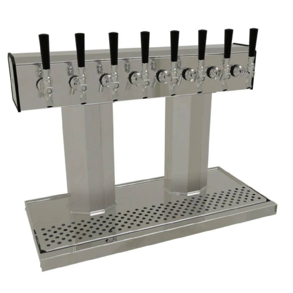 Glastender BT-8-MFR 26 Inch Glycol Cooled Draft Beer Dispensing Tower Stainless Steel