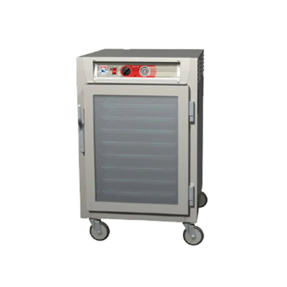 Metro C565-SFC-LA 29 Inch Mobile Heated Cabinet with Double Pane Glass Doors