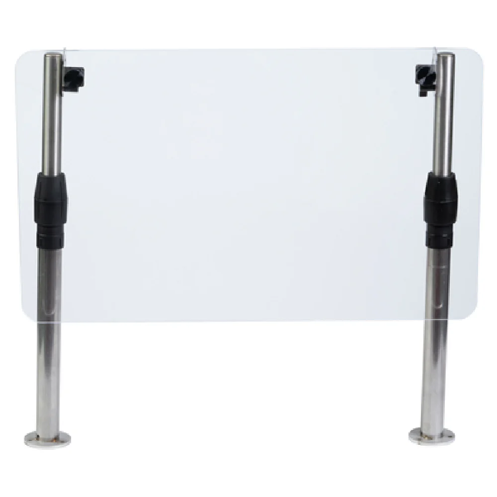 Vollrath MB36MOUNT 36 Inch Countertop Sneeze Guard Stainless Steel with Adjustable Panel Vollrath MB36MOUNT 36 Inch Countertop Sneeze Guard Stainless Steel with Adjustable Panel