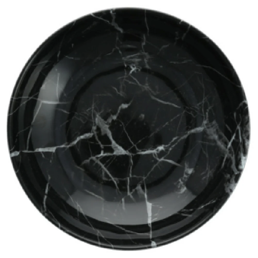 Fortessa DV.MD.HH1649BD 6.75 Inch Round Coupe Bowl Melamine Onyx - Dishwasher Safe