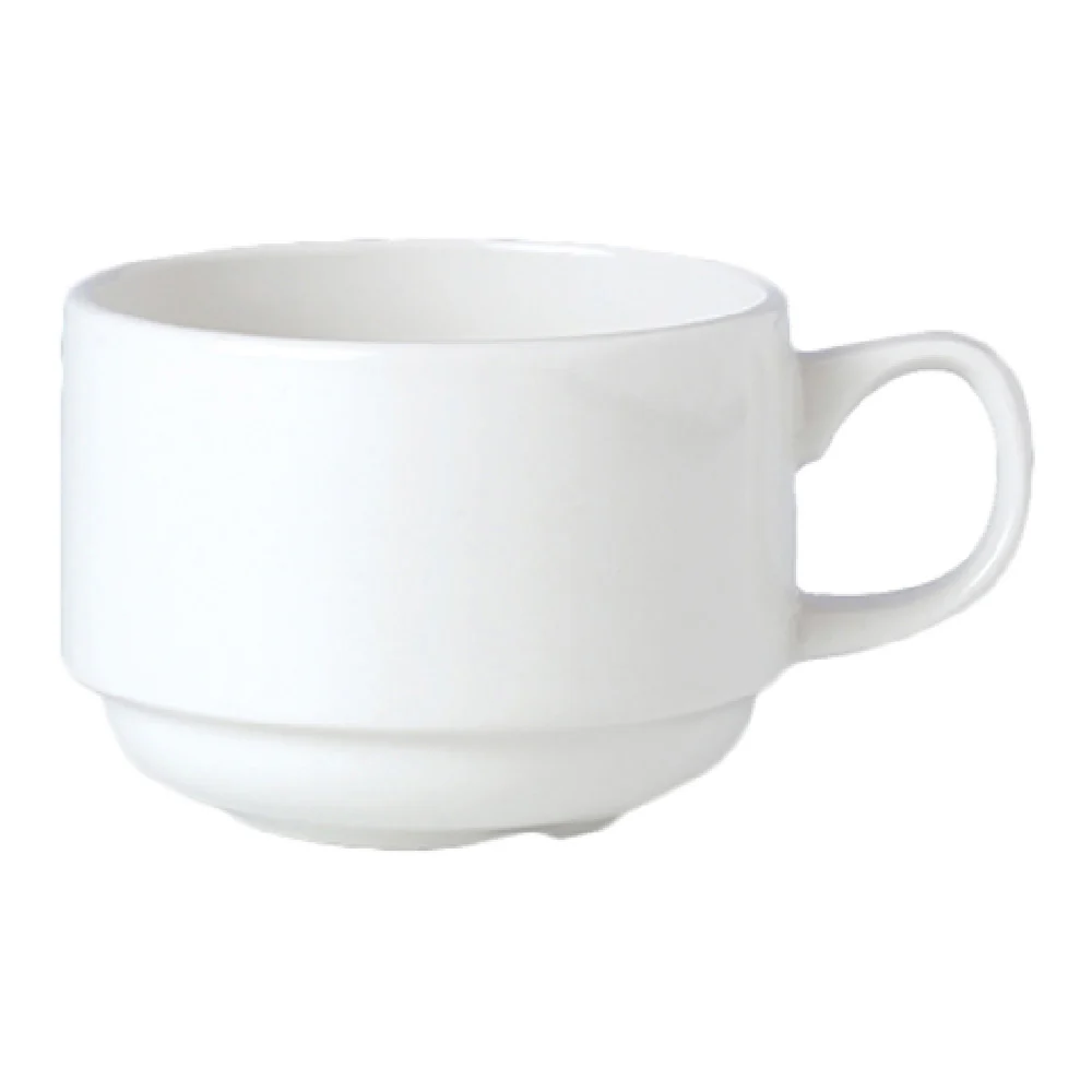 Steelite 11010234 3.5 Oz Slimline Stacking Cup Alumina Vitrified 36 Packs