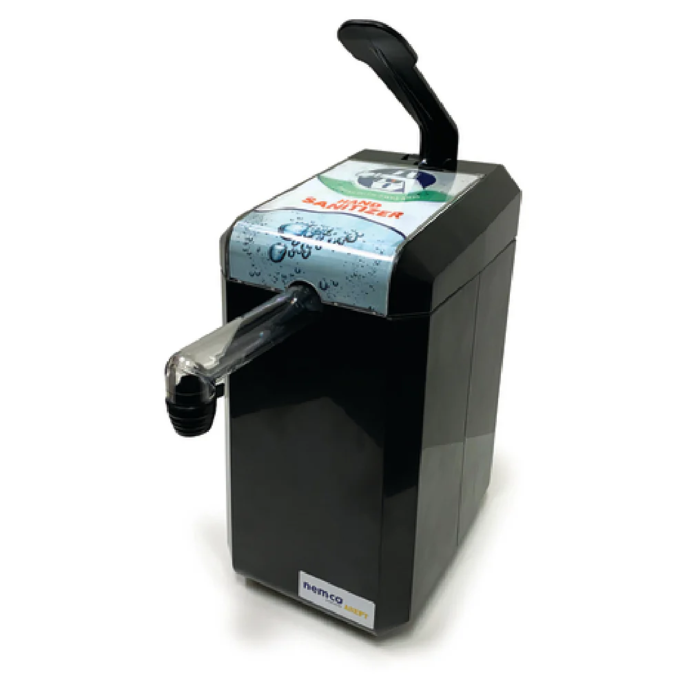 Nemco 10950-1 2-1/2 Quarts Touch-free Hand Sanitizer Dispenser Plastic