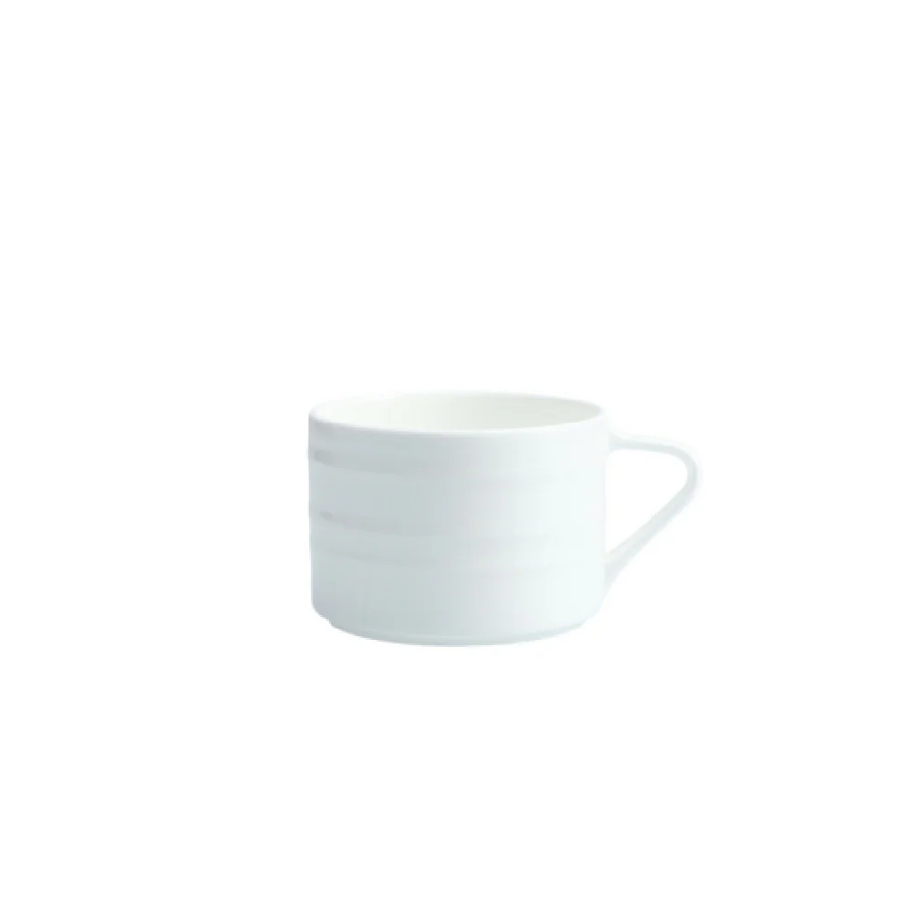 Fortessa HBW-CIELO-691 9 Oz Cielo Can Cup Ceramic Dishwasher and Microwave Safe