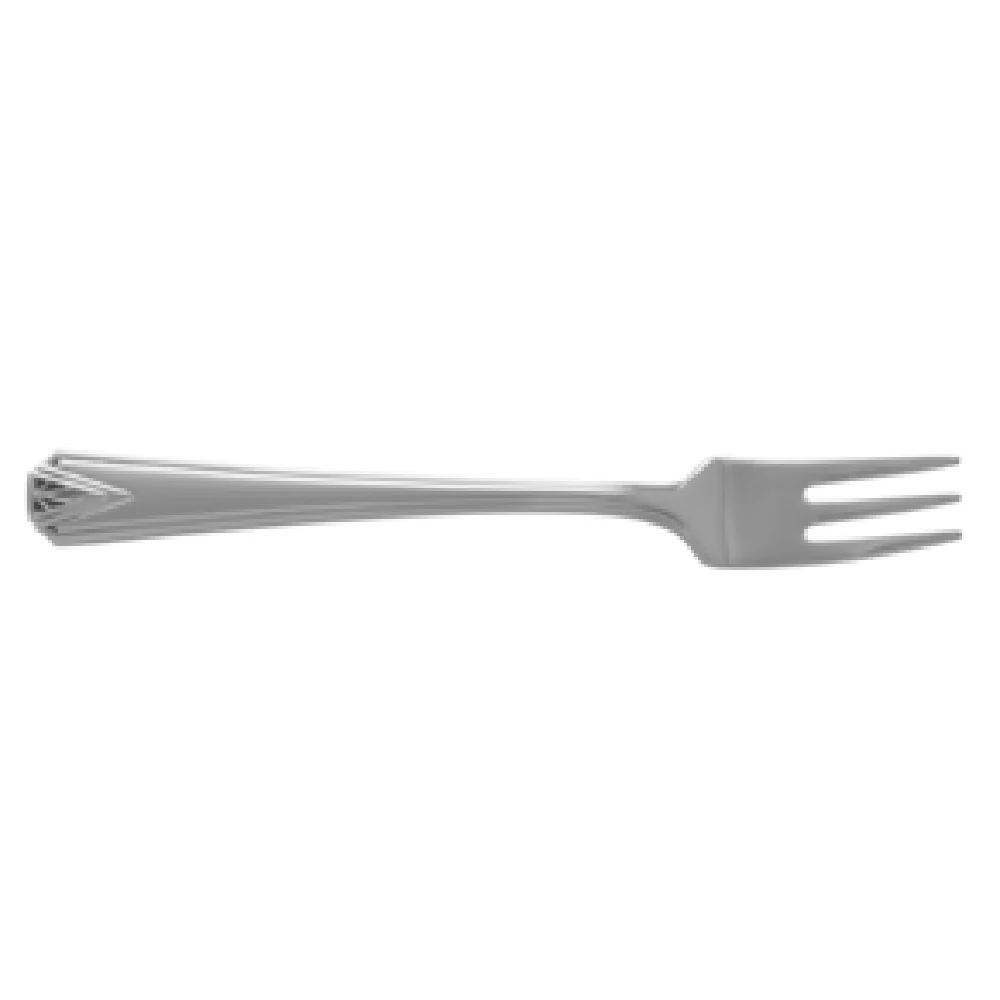 1880 Hospitality T433FOYF 5-7/8 Inch Oyster Fork Oxidized Geometric Handle Stainless Steel 1880 Hospitality T433FOYF 5-7/8 Inch Oyster Fork Oxidized Geometric Handle Stainless Steel