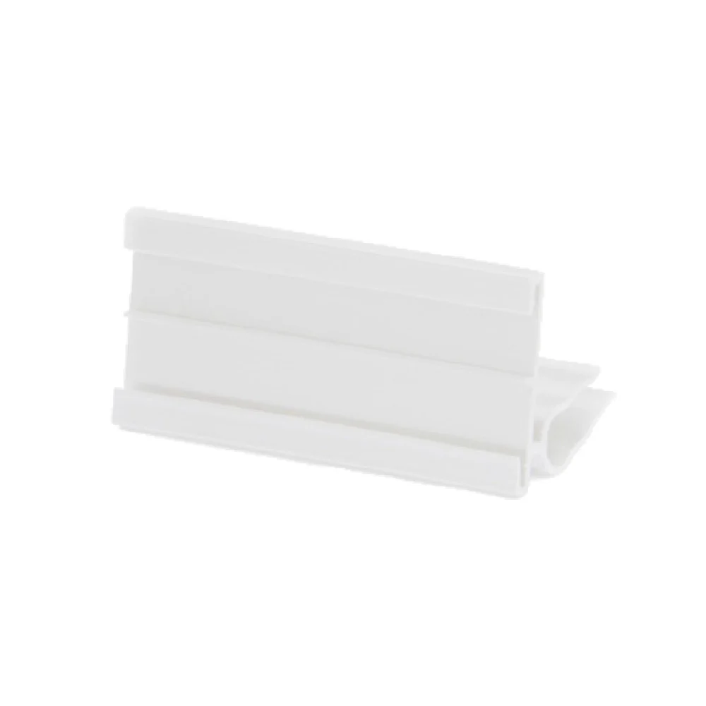 GET Enterprises TAG35112-NW 3-1/2 Inch Menu Card Holder Plastic Break Resistant