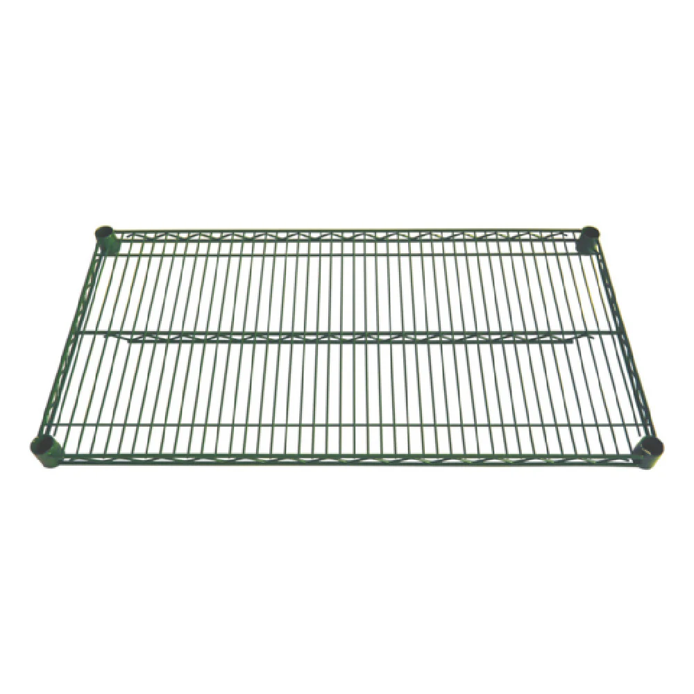 CAC China AEWS-2430 30 Inch Wire Shelf 850 lbs Capacity Epoxy Coated Green