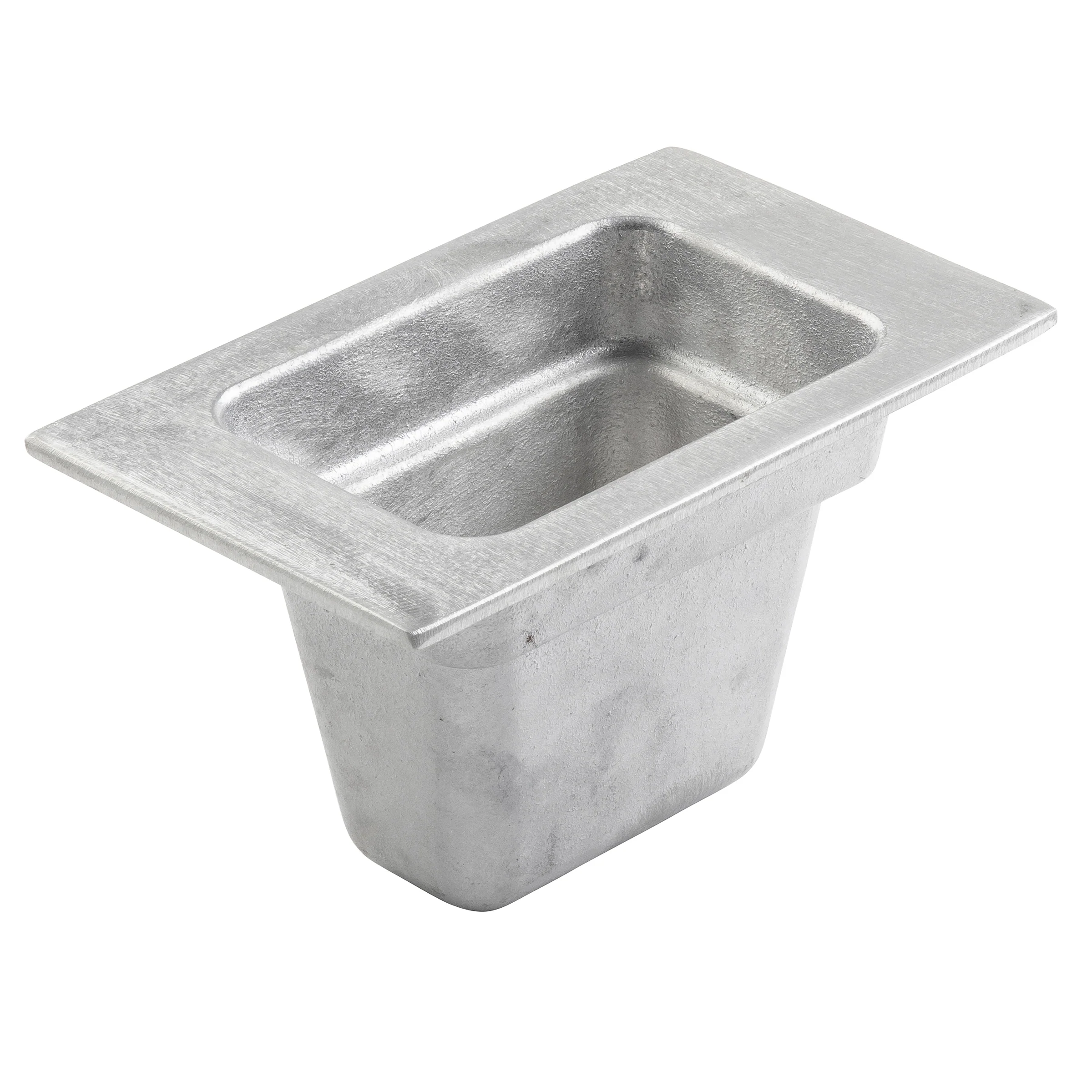 Tablecraft CW362N 1/9 Size 1/2 Quart Cold Holding Food Pan Cast Aluminum