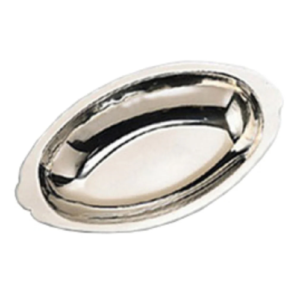 American Metalcraft AO080 8 Oz Au Gratin Dish Oval Stainless Steel with Integrated Handles American Metalcraft AO080 8 Oz Au Gratin Dish Oval Stainless Steel with Integrated Handles