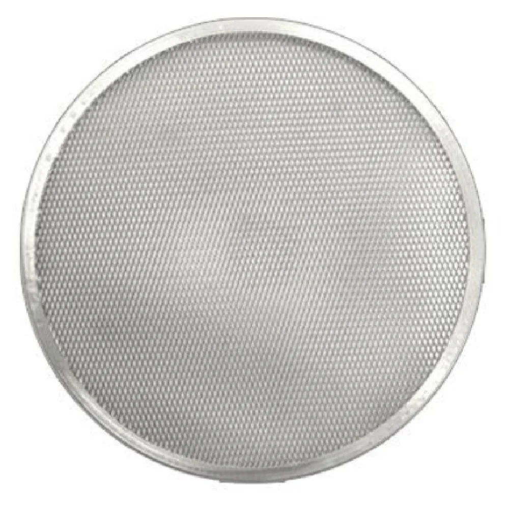 Omcan 13472 9 Inch Diameter Seamless Heavy Duty Aluminum Pizza Screen Omcan 13472 9 Inch Diameter Seamless Heavy Duty Aluminum Pizza Screen