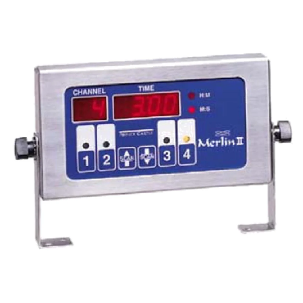 Prince Castle 740-T4 8.93 Inch Electronic Timer 4-channel with Mounting Brackets Prince Castle 740-T4 8.93 Inch Electronic Timer 4-channel with Mounting Brackets