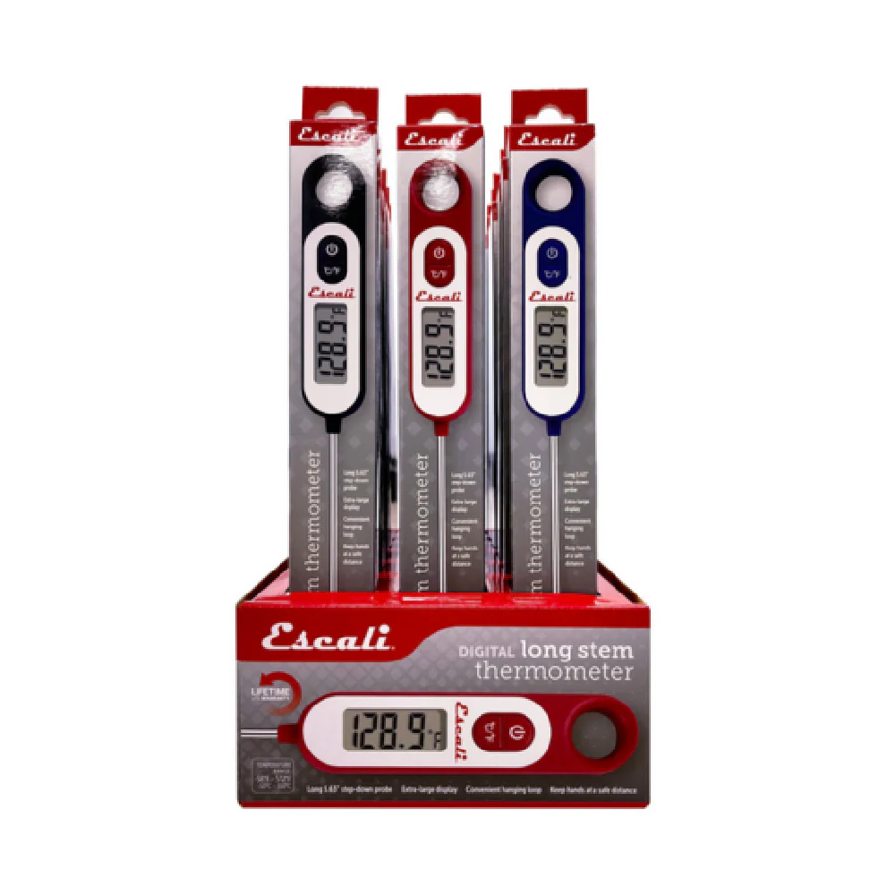 CFS Brands THDGLSPK18 Digital Long Stem Thermometer 5.6 Inch Stainless Steel CFS Brands THDGLSPK18 Digital Long Stem Thermometer 5.6 Inch Stainless Steel