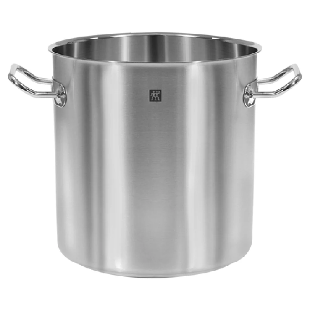 Zwilling 65103-240 12 Quarts Stock Pot Induction Ready Aluminum Core with Stay-Cool Handles