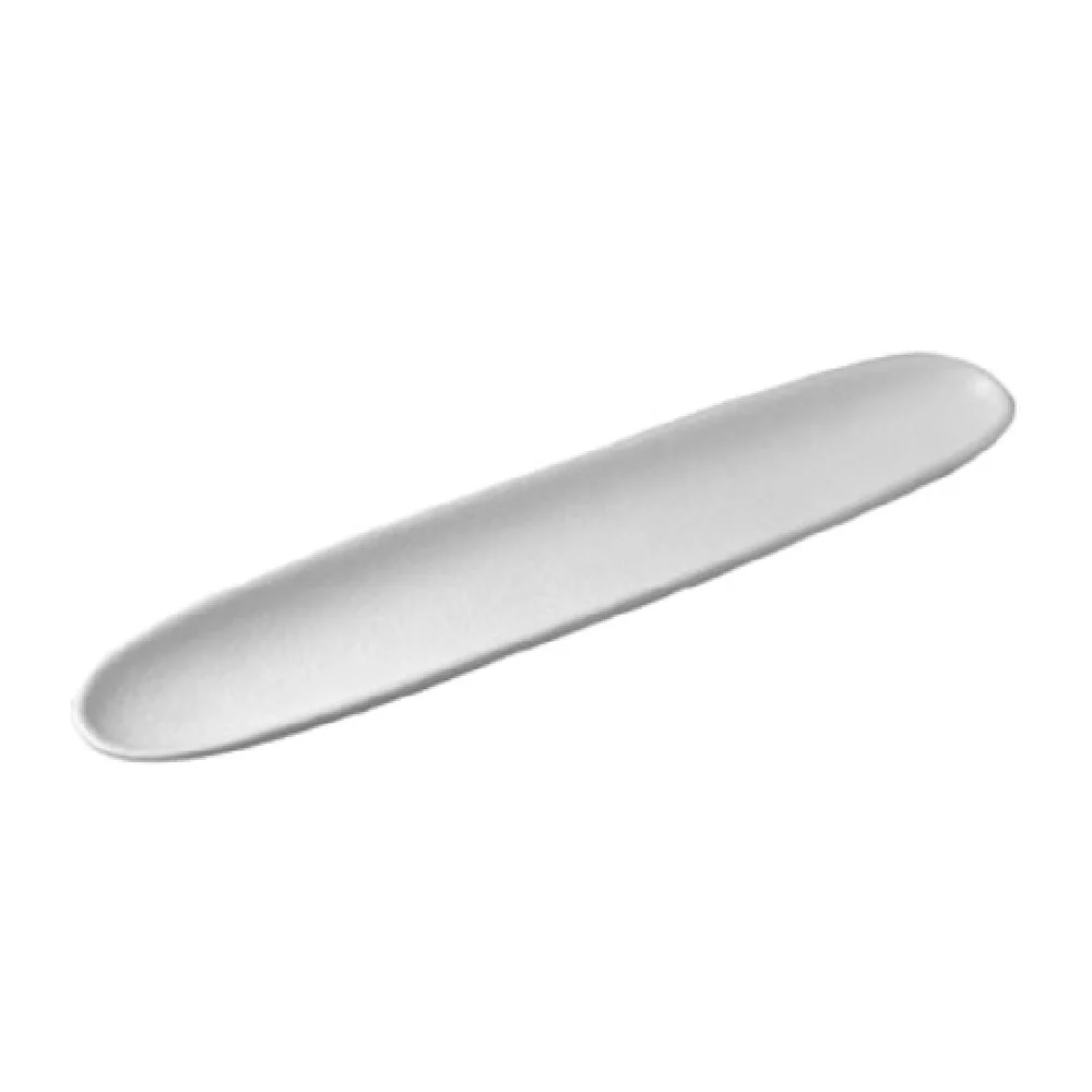 GET Enterprises CR001BR 19 Inch Canoe Spoon Rest 13-1/2 Oz Cast Aluminum Brick Finish
