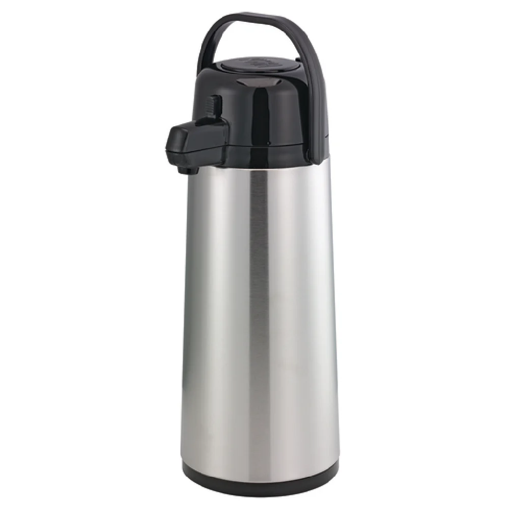 Service Ideas ECA22S 2.2 Liter Eco-Air Airpot Glass Liner Stainless Steel with Pump