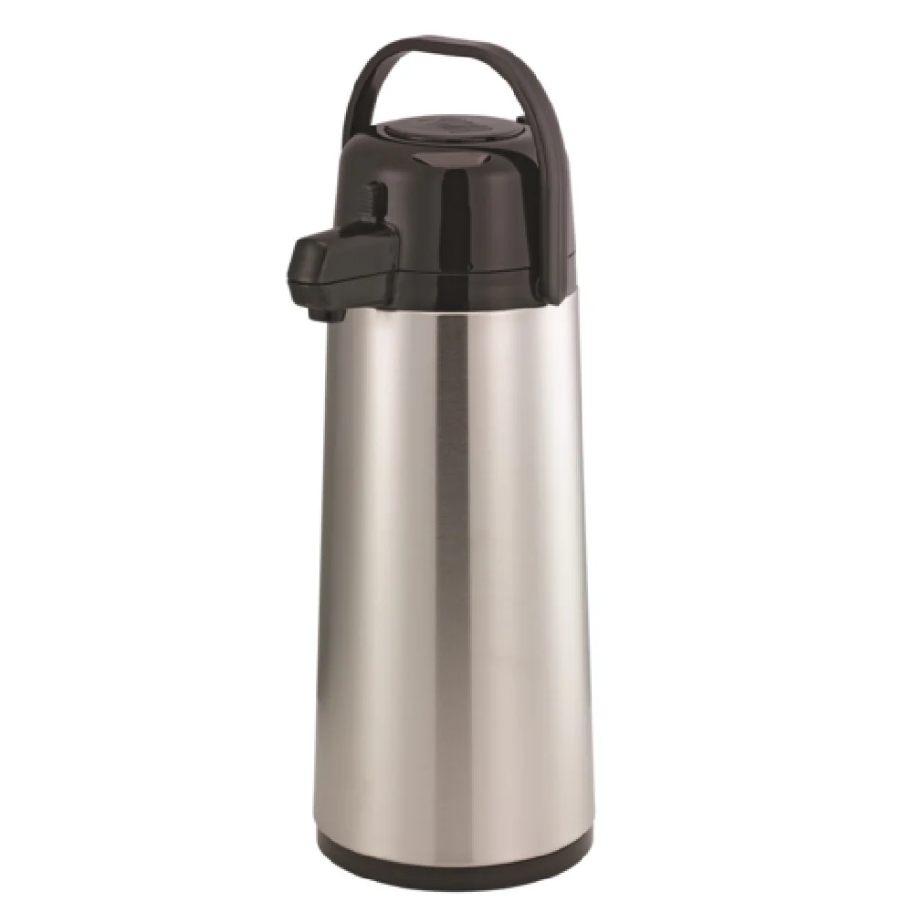 Service Ideas ECA22S 2.2 Liter Eco-Air Airpot Glass Liner Stainless Steel with Pump Service Ideas ECA22S 2.2 Liter Eco-Air Airpot Glass Liner Stainless Steel with Pump
