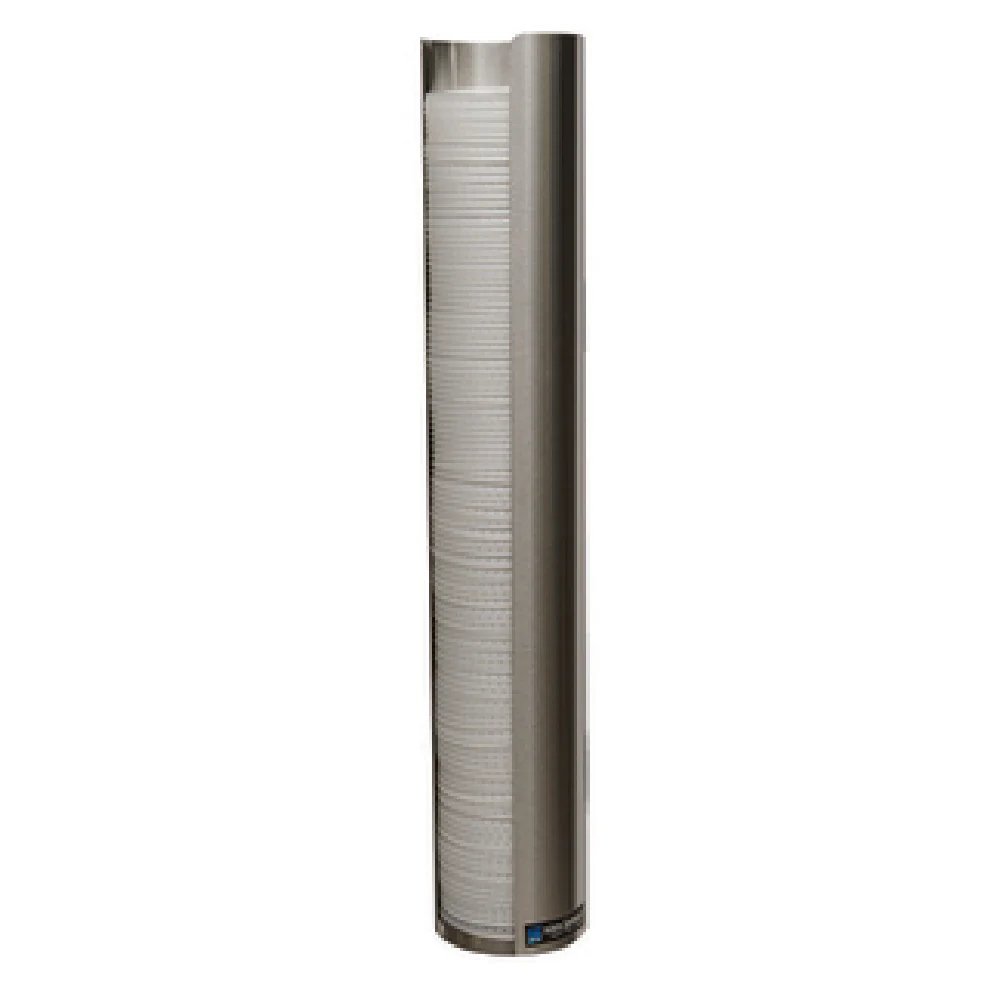 San Jamar L3400 23-1/2 Inch One Sleeve Lid Dispenser with Stainless Steel Finish