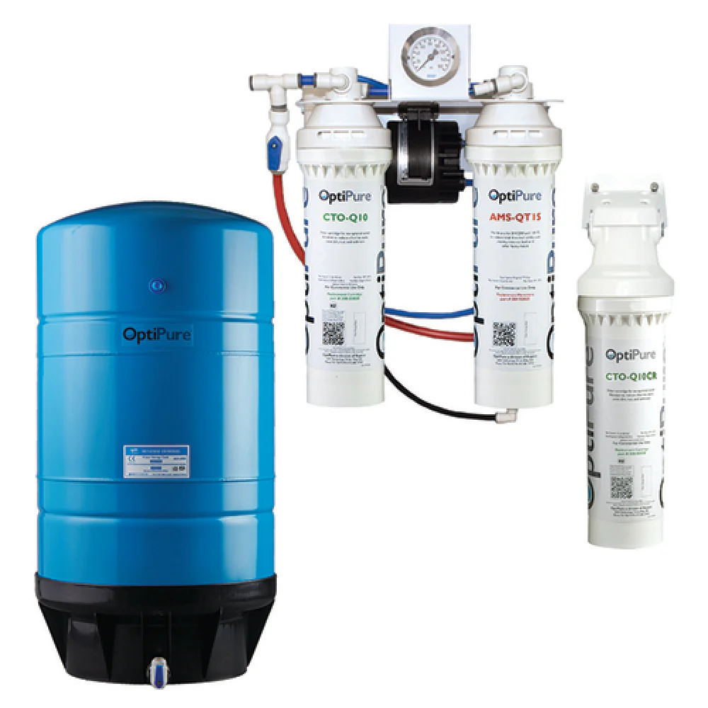Alto Shaam 5031205 16 Gallon Hydropneumatic Storage Tank Reverse Osmosis System stainless steel with min maintenance