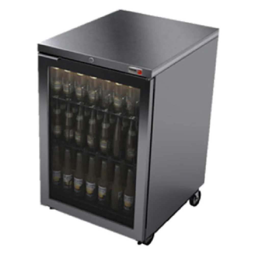 Fagor Refrigeration FBB-24GS-N 24 Inch Refrigerated Back Bar Cooler with Glass Door Fagor Refrigeration FBB-24GS-N 24 Inch Refrigerated Back Bar Cooler with Glass Door