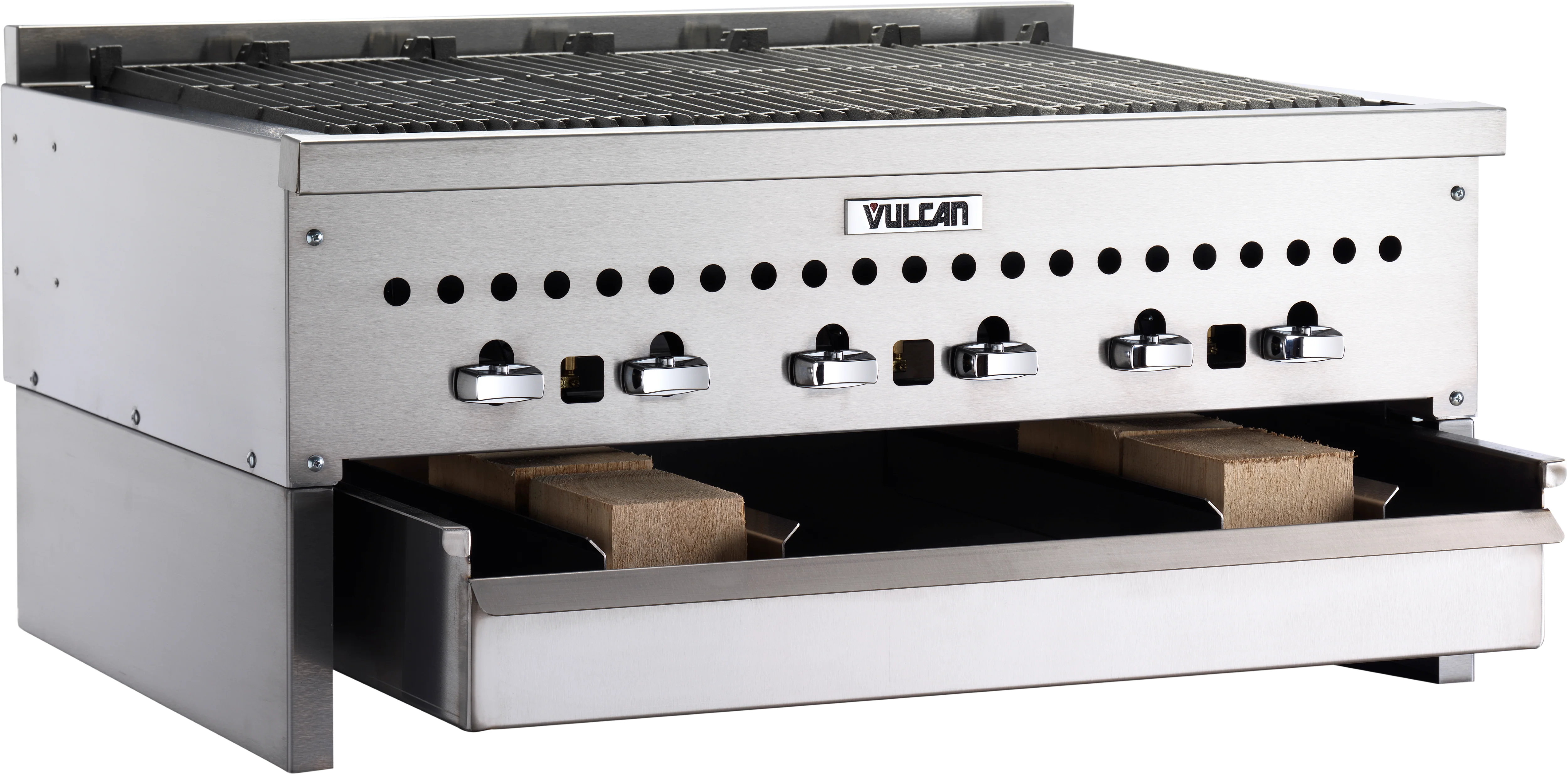 Optional 36 Inch Low Profile Smoker Base with Wood Tray, Vulcan CTSMOKER-VCCB36 Optional 36 Inch Low Profile Smoker Base with Wood Tray, Vulcan CTSMOKER-VCCB36