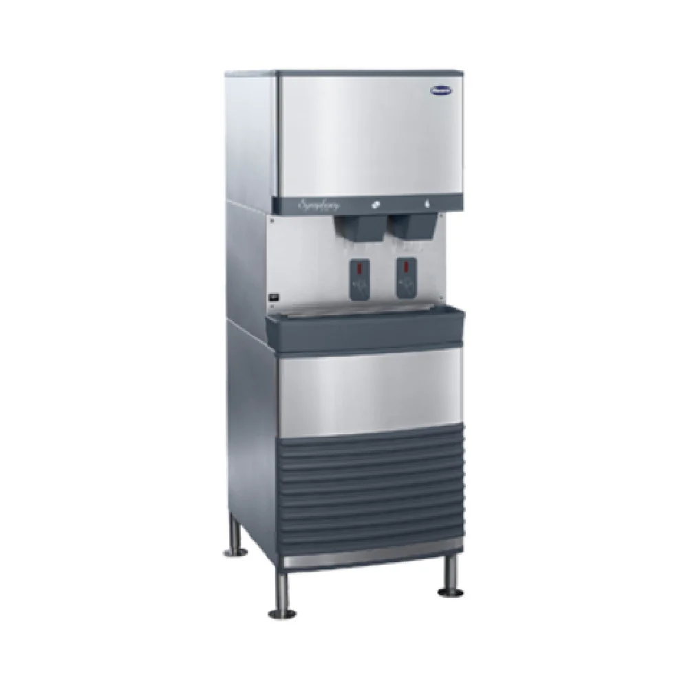 Follett 110FB425A-S Air-cooled Ice and Water Dispenser Chewblet Floor Model 425 Lb/Day