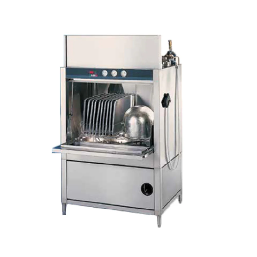 Champion PP-20_240/60/3 51 Inch Pot and Pan Washer Dual Rack Stainless Steel