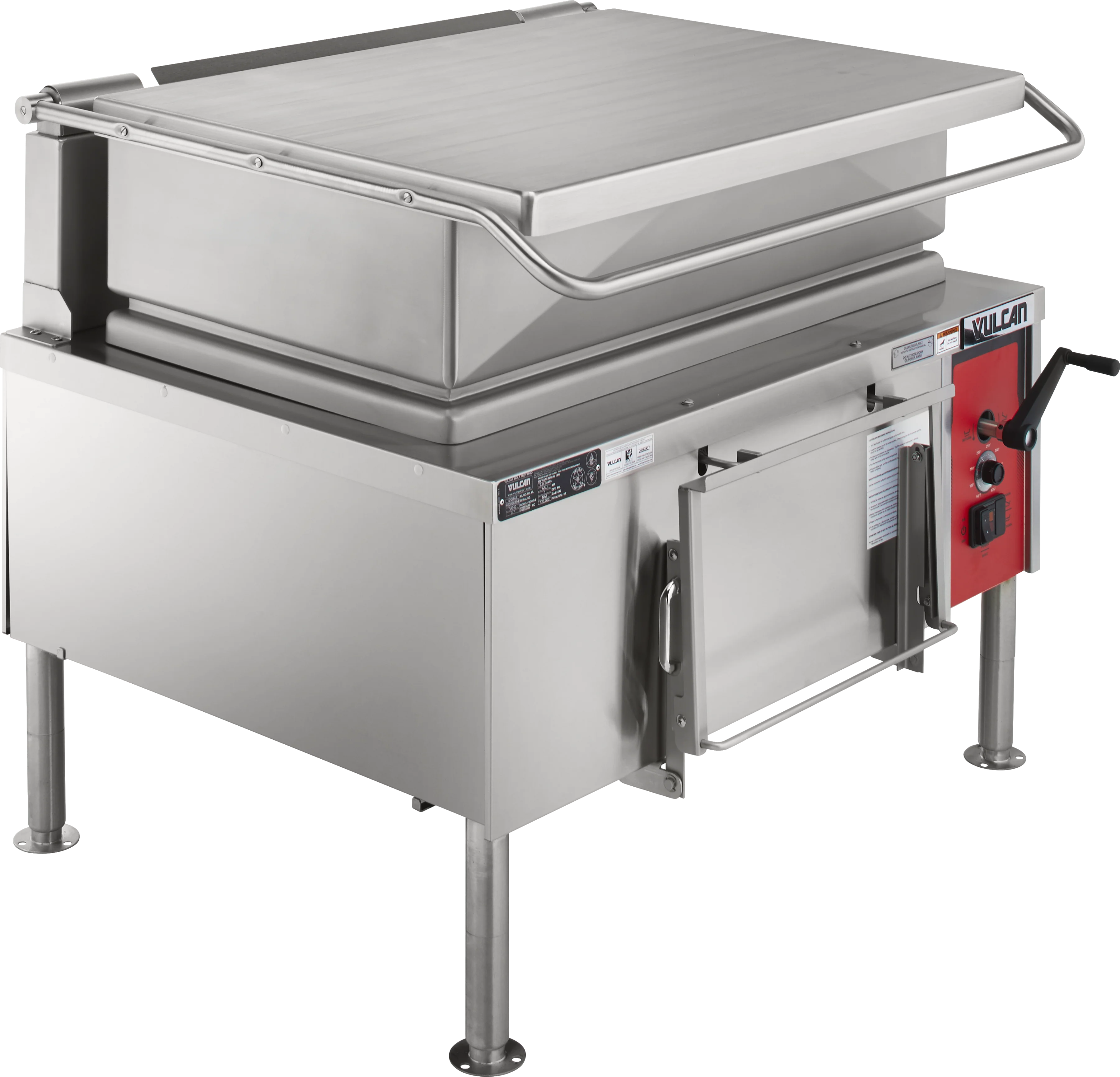 Vulcan VG40_LP 46 Inch Gas Braising Pan with Manual Tilt 120000 BTU Vulcan VG40_LP 46 Inch Gas Braising Pan with Manual Tilt 120000 BTU