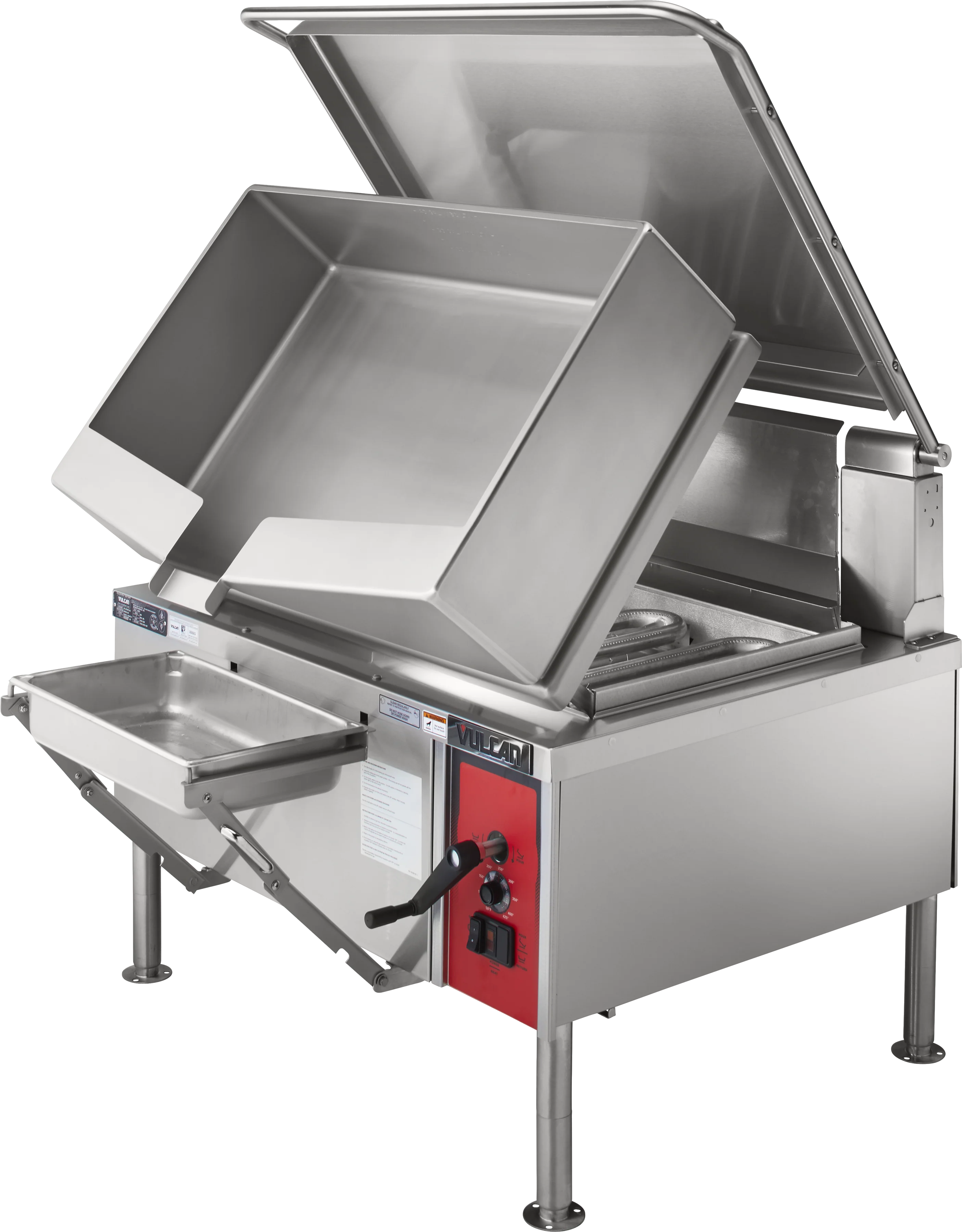 Vulcan VG40_LP 46 Inch Gas Braising Pan with Manual Tilt 120000 BTU Vulcan VG40_LP 46 Inch Gas Braising Pan with Manual Tilt 120000 BTU