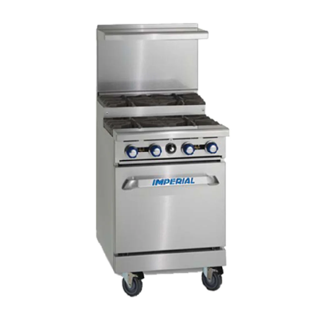 Imperial IR-6-SU_NAT 36 Inch Gas Range with 3 Burners 227000 BTU Imperial IR-6-SU_NAT 36 Inch Gas Range with 3 Burners 227000 BTU