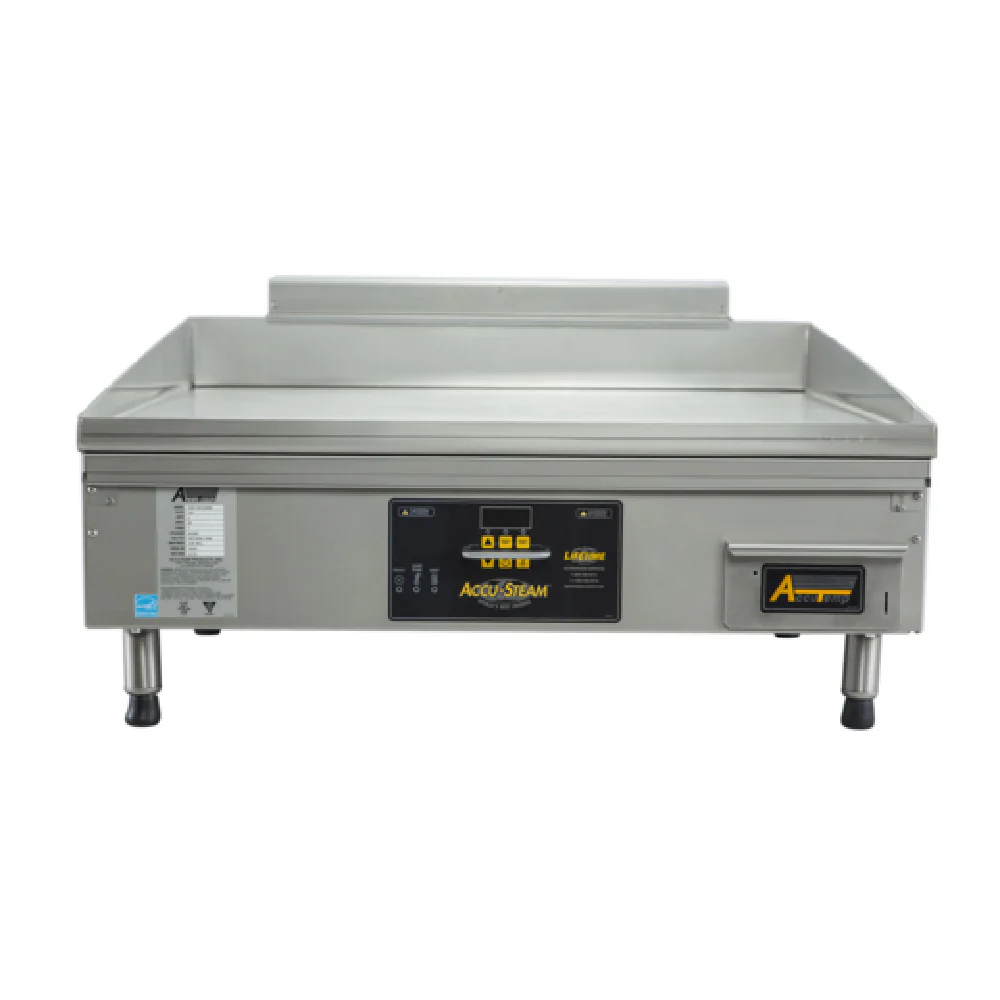 AccuTemp PGF1201A4850-T1 48 Inch Countertop Gas Griddle 85,000 BTU with Grease Trough AccuTemp PGF1201A4850-T1 48 Inch Countertop Gas Griddle 85,000 BTU with Grease Trough