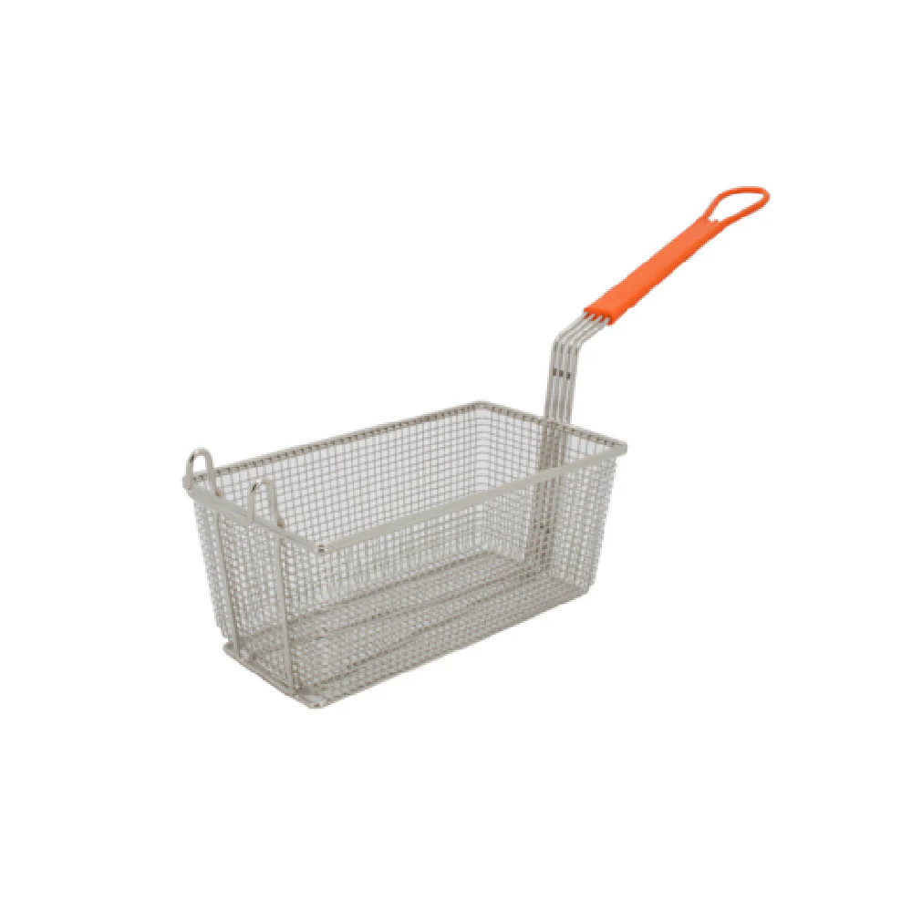 CAC China SPFB-2 12-1/4 Inch Fry Basket with Front Hook Nickel Plated CAC China SPFB-2 12-1/4 Inch Fry Basket with Front Hook Nickel Plated