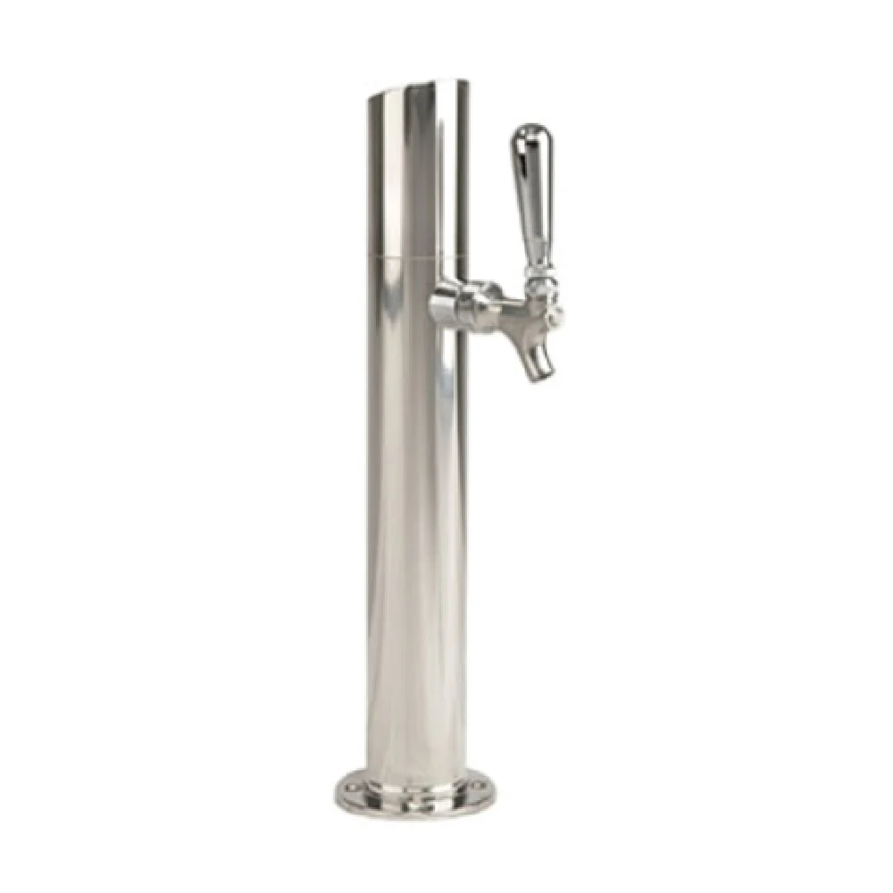 Micro Matic SKY-1PSSKR 2-1/2 Inch Diameter Glycol Cooled Draft Beer Tower Countertop Stainless Steel Polished Finish Micro Matic SKY-1PSSKR 2-1/2 Inch Diameter Glycol Cooled Draft Beer Tower Countertop Stainless Steel Polished Finish
