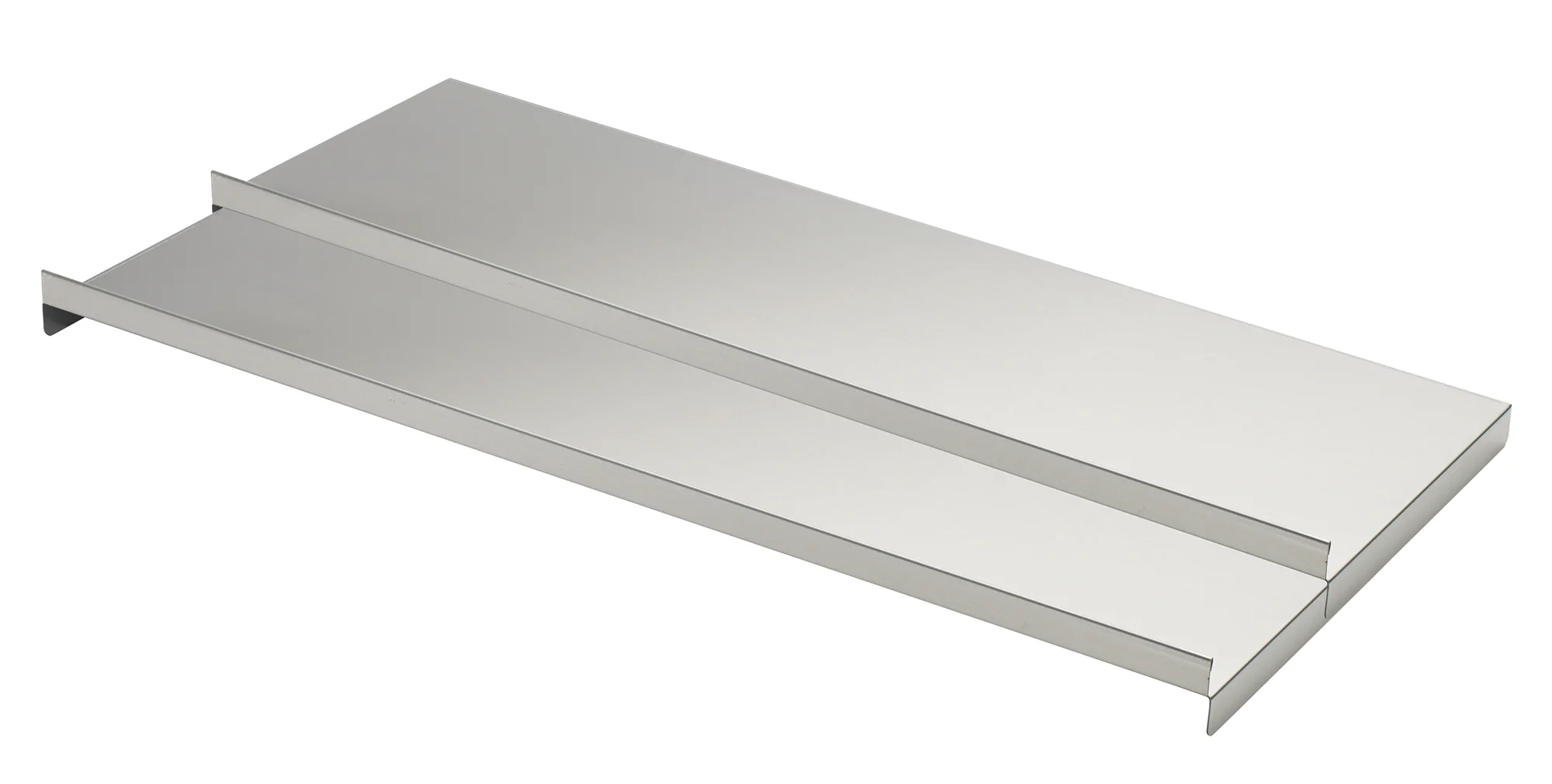 Optional 12 Inch Stainless Steel Underbar Ice Bin Full Cover for KR24 Unit, Krowne SCD12F