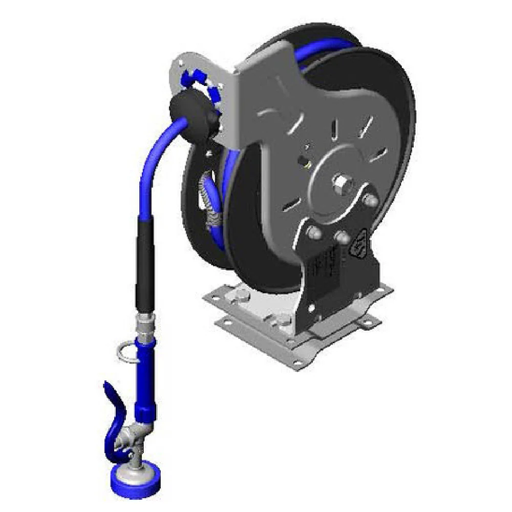 T&S Brass B-7232-01-PPB Hose Reel Assembly Wall-mount Open Epoxy Coated Hose Reel With 3/8 T&S Brass B-7232-01-PPB Hose Reel Assembly Wall-mount Open Epoxy Coated Hose Reel With 3/8