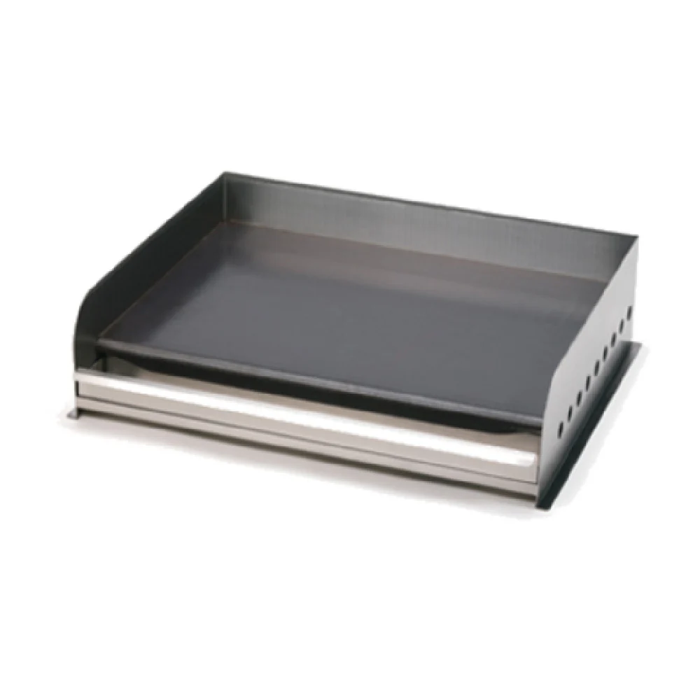 Crown Verity CV-PGRID-30 30 Inch Removable Griddle with Grease Tray Gas Griddle