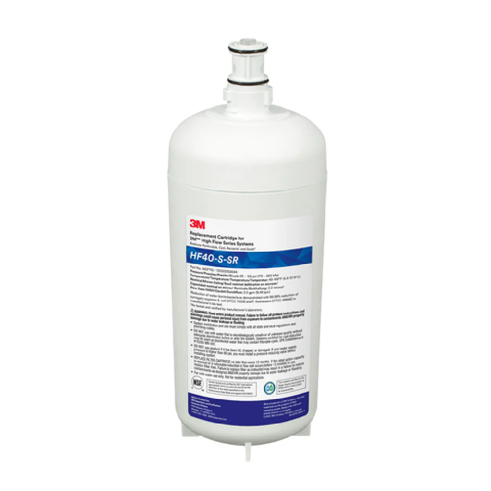 Extra 15 Inch 0.2 Micron Water Filtration Cartridge Reduces Bacteria and Sediment, 3M HF40-S-SR Extra 15 Inch 0.2 Micron Water Filtration Cartridge Reduces Bacteria and Sediment, 3M HF40-S-SR
