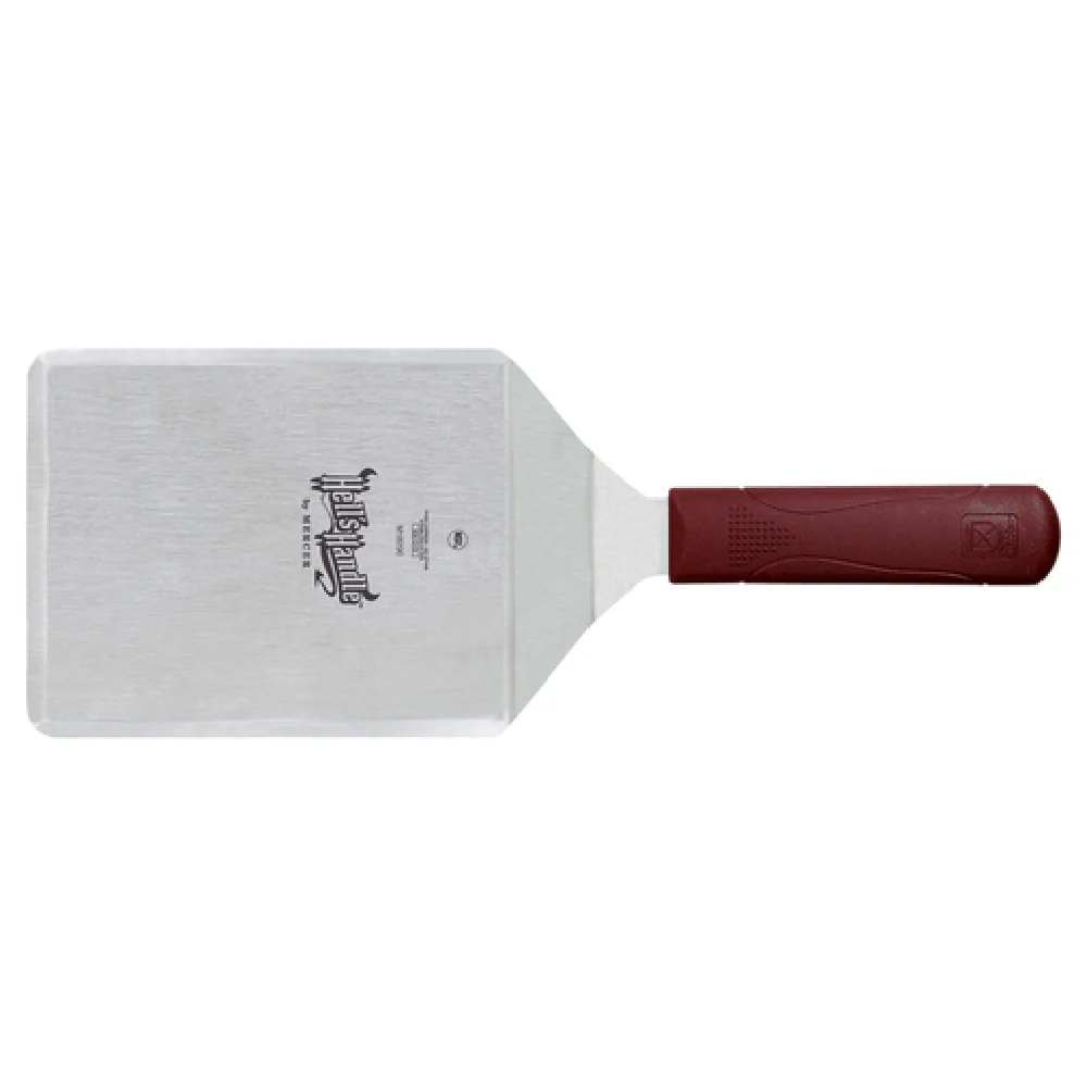 Mercer Culinary M18290 6 Inch Blade Solid Turner Japanese Stainless Steel with Slip Resistant Handle