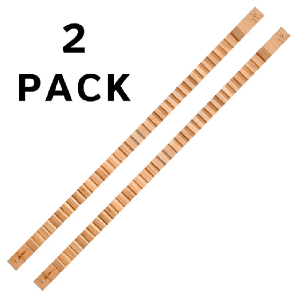 Alpine Industries ADI910-01-2 2 Inch Finger And Shoulder Therapy Ladder Pinewood Pack of 2
