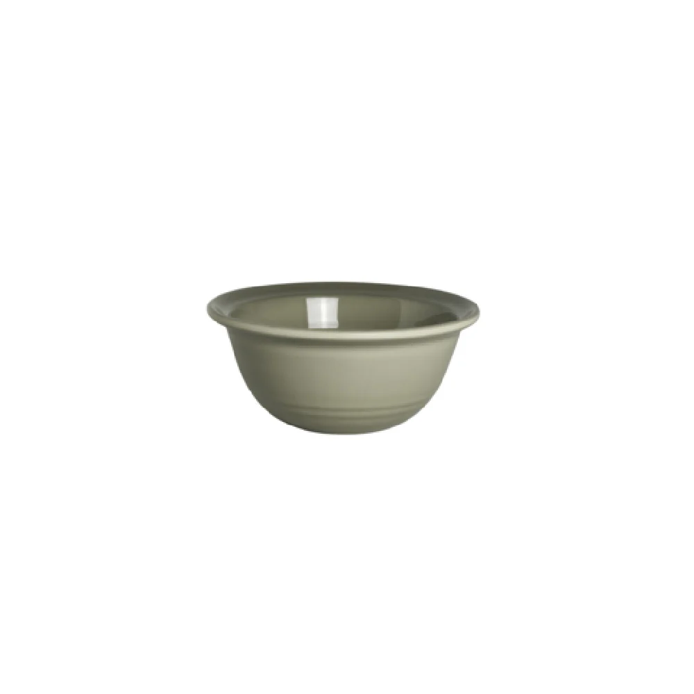 Steelite 7802ZM2850 18.5 Oz Grey Round Bowl Melamine - 6.25 Inch