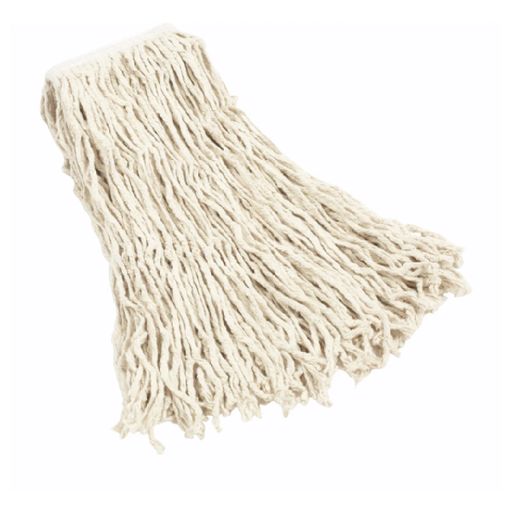 Rubbermaid FGV11700WH00 #20 Cotton Yarn Mop Head 1 Inch Cut End All-Purpose White Rubbermaid FGV11700WH00 #20 Cotton Yarn Mop Head 1 Inch Cut End All-Purpose White