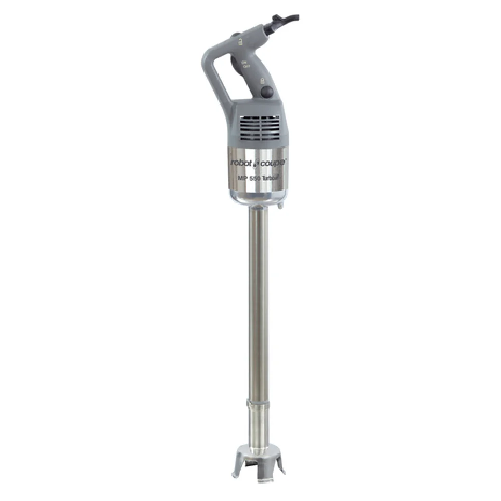 Robot Coupe MP550 5 Inch Hand Immersion Mixer with 21 Inch Stainless Steel Shaft and Removable Foot and Blade